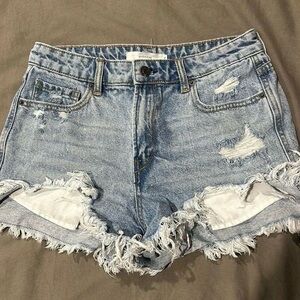 Hidden Denim Shorts